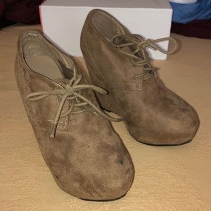 Charlotte Russe Suede Wedges